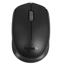 Мышь беспроводная Logitech M171 Black (черная, оптическая, 1000dpi, 2.4 GHz/USB-ресивер) (арт. 910-004643, M/N: M-R0060 / C-U0010) (id 17106)