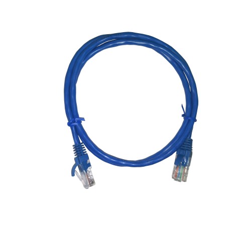Патч-корд UTP4 cat 5e 1,0м ВС LSZH синий литой коннектор Netko Optima N.BC.UTP.5e-1.0m-5-lszh (67606)