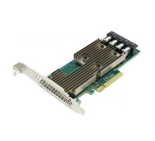 HBA-адаптер Broadcom LSI SAS 9305-16i SGL (05-25703-00) PCIe 3.0 x8 LP, SAS/SATA 12G HBA, 16port(4*int SFF8643), 3224 IOC, (007226) (id 26193)