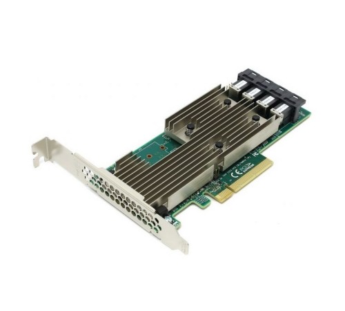 HBA-адаптер Broadcom LSI SAS 9305-16i SGL (05-25703-00) PCIe 3.0 x8 LP, SAS/SATA 12G HBA, 16port(4*int SFF8643), 3224 IOC, (007226) (id 26193)