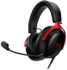 Гарнитура игровая/ HyperX Cloud III Black/Red (727A9AA) (id 17850)