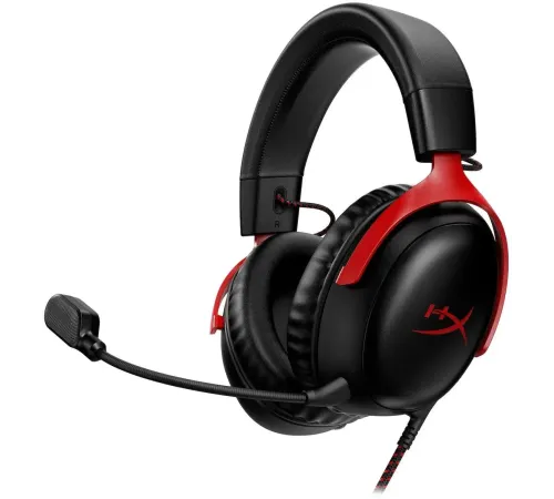 Гарнитура игровая/ HyperX Cloud III Black/Red (727A9AA) (id 17850)