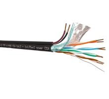 Кабель витая пара F/UTP4 Lancable FTP-6592.25.1H (55255)