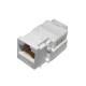 Модуль Keystone неэкранированный RJ45 cat.5e, 90° без инструмента белый Netko Expert CKC KJ15-CE-US/WH (54435)
