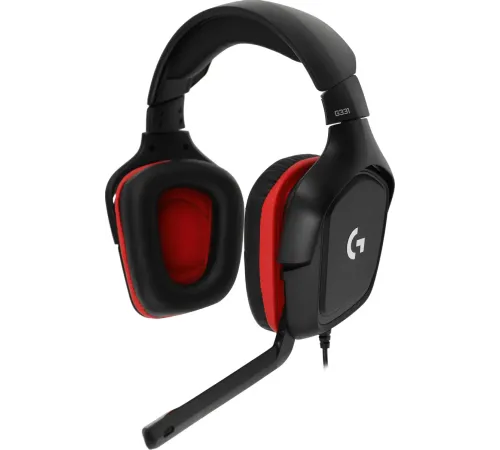 Наушники с микрофоном Logitech G331 черный/красный 2м мониторные оголовье (981-000758) (id 27645) Наушники с микрофоном Logitech G331 черный/красный 2м мониторные оголовье (981-000758) (id 27645)