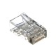 Коннектор RJ45 (8p8c) cat.5е для одножильного и многожильного кабеля (нож с 2-мя зубцами) 100шт Netko Optima NC-RJ-45-(8p8c)-ctn (52259)