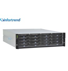 Система хранения данных Infortrend EonStor DS 1000 G3 3U/16bay Dual controller, 2x12Gb SAS, 2x host board,2x4GB, 2x(PSU+FAN), 2x (Super capacitor+Flash), 16xdrive trays, 1xRmk(ESDS 1016R3C-C)(repl DS1016R2C000C-8U32) (id 35337)