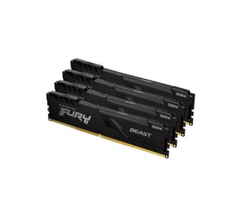 Оперативная память Kingston Fury Beast Black KF432C16BBK4/128