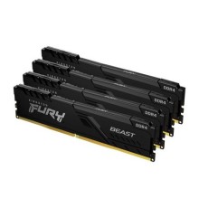 Оперативная память Kingston Fury Beast Black KF432C16BBK4/32