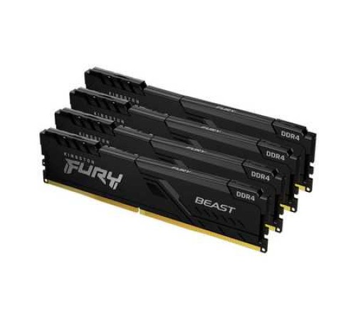 Оперативная память Kingston Fury Beast Black KF436C17BBK4/32