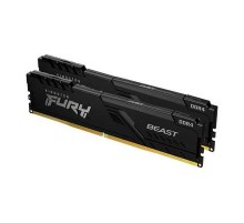 Оперативная память Kingston Fury Beast Black KF437C19BBK2/16