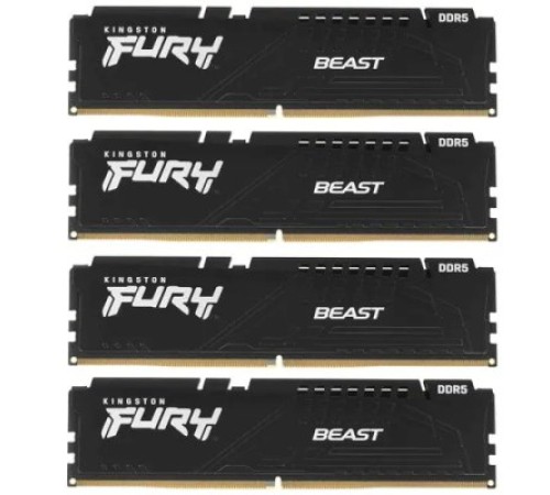 Оперативная память Kingston Fury Beast Black KF560C40BBK4-64