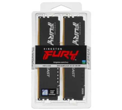 Оперативная память Kingston Fury Beast KF556C40BBK2-64