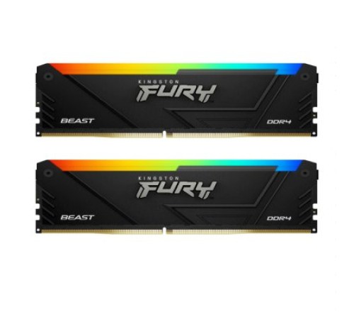 Оперативная память Kingston Fury Beast RGB KF426C16BB12AK2/32