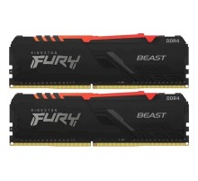 Оперативная память Kingston Fury Beast RGB KF426C16BB2AK2/32