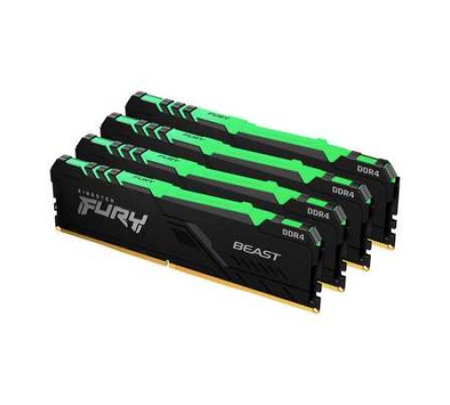 Оперативная память Kingston Fury Beast RGB KF426C16BBAK4/32