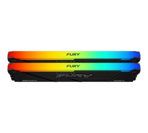 Оперативная память Kingston Fury Beast RGB KF432C16BB12AK2/32