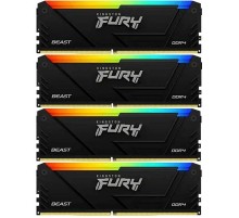Оперативная память Kingston Fury Beast RGB KF432C16BB2AK4/32