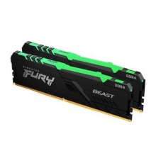 Оперативная память Kingston Fury Beast RGB KF432C16BBAK2/16