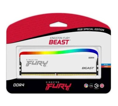 Оперативная память Kingston Fury Beast RGB KF432C16BWA/8