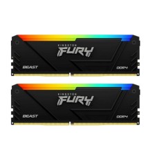 Оперативная память Kingston Fury Beast RGB KF436C17BB2AK2/16