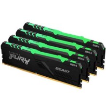 Оперативная память Kingston Fury Beast RGB KF436C17BBAK4/32