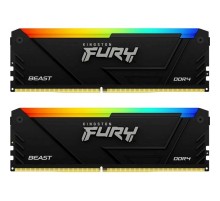 Оперативная память Kingston Fury Beast RGB KF437C19BB12AK2/32