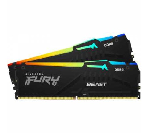 Оперативная память Kingston Fury Beast RGB KF552C40BBAK2-64