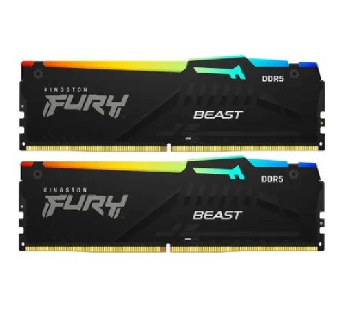 Оперативная память Kingston Fury Beast RGB KF556C36BBEAK2-64