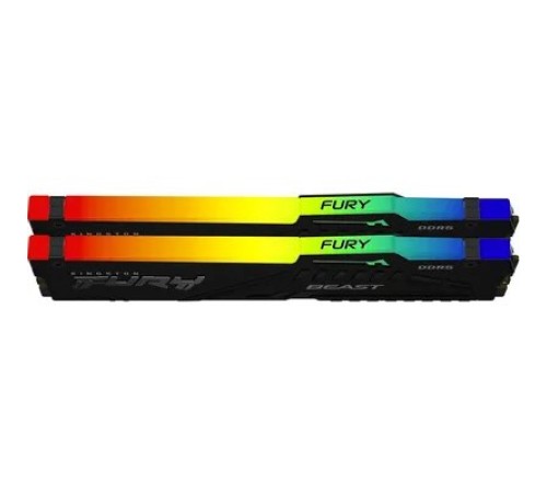 Оперативная память Kingston Fury Beast RGB KF556C36BBEAK2-64