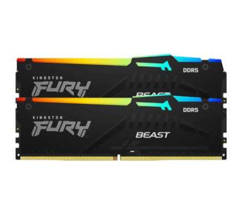 Оперативная память Kingston Fury Beast RGB KF556C40BBAK2-32