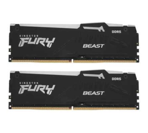 Оперативная память Kingston Fury Beast RGB KF556C40BBAK2-64