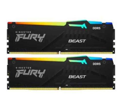 Оперативная память Kingston Fury Beast RGB KF560C40BBAK2-32