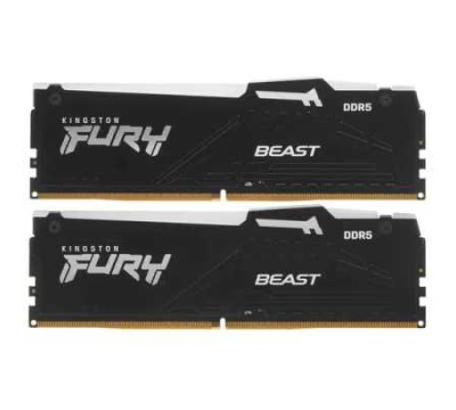 Оперативная память Kingston Fury Beast RGB KF560C40BBAK2-32