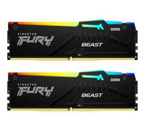 Оперативная память Kingston Fury Beast RGB KF560C40BBAK2-64