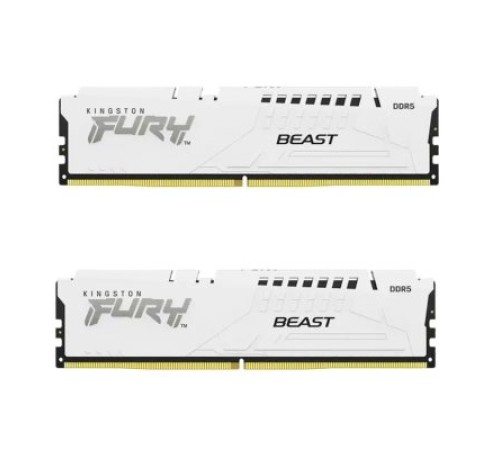 Оперативная память Kingston Fury Beast White KF552C40BWK2-32