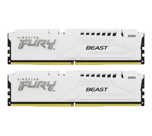 Оперативная память Kingston Fury Beast White KF556C40BWK2-64