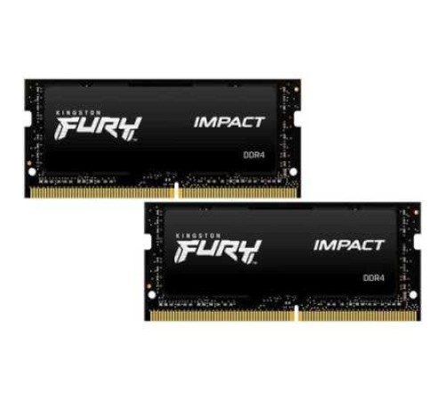 Оперативная память Kingston Fury Impact KF432S20IBK2/64