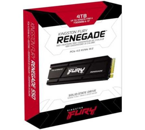 SSD диск Kingston Fury Renegade 4Tb SFYRDK/4000G