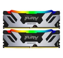 Оперативная память Kingston Fury Renegade Silver/Black RGB KF560C32RSAK2-96