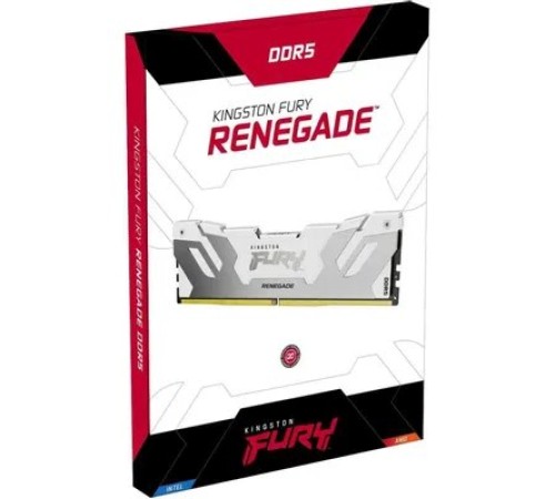 Оперативная память Kingston Fury Renegade Silver/White KF572C38RW-16