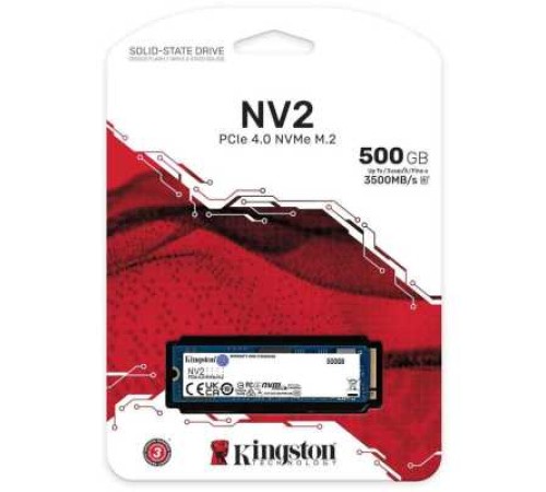 SSD диск Kingston NV2 500Gb SNV2S/500G