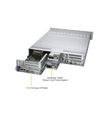 Серверная платформа Supermicro SuperServer 2U 6029TR-DTR 2xNodes noCPU(4)Scalable/TDP 70-140W/ no DIMM(16)/ SATARAID HDD(12)LFF/ 4xGE/ 2x1200W (id 15817)
