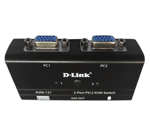 Переключатель KVM D-Link KVM-121 KVM-121/B1A Переключатель KVM D-Link KVM-121 KVM-121/B1A