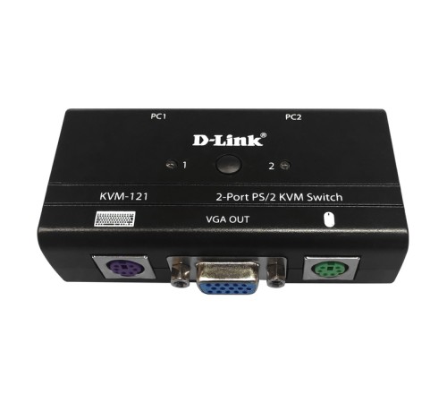 Переключатель KVM D-Link KVM-121 KVM-121/B1A Переключатель KVM D-Link KVM-121 KVM-121/B1A