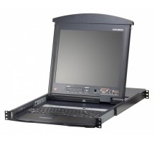 KVM консоль с переключателем Aten KL1508AN / KL1508AN-AXA-RG