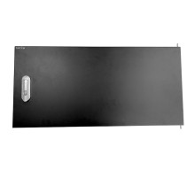Дверь металлическая с ручкой для шкафа WMA DUO 6*12 Netko черная N.FRTD-M.12U.65378.BK (65378)