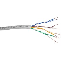 Кабель UTP4 cat.5е одножильный 305м Cu серый Netko Optima Bronze N.UTP-67667.05E.2B (67667)