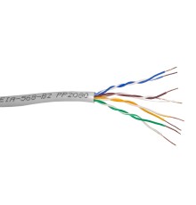 Кабель UTP4 cat.5е одножильный 305м Cu серый Netko Optima Bronze N.UTP-67667.05E.2B (67667)
