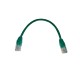 Патч-корд UTP4 cat 5e 0,25м ВС LSZH зеленый литой коннектор Netko Optima N.BC.UTP.5e-0.25m-7-lszh (67580)